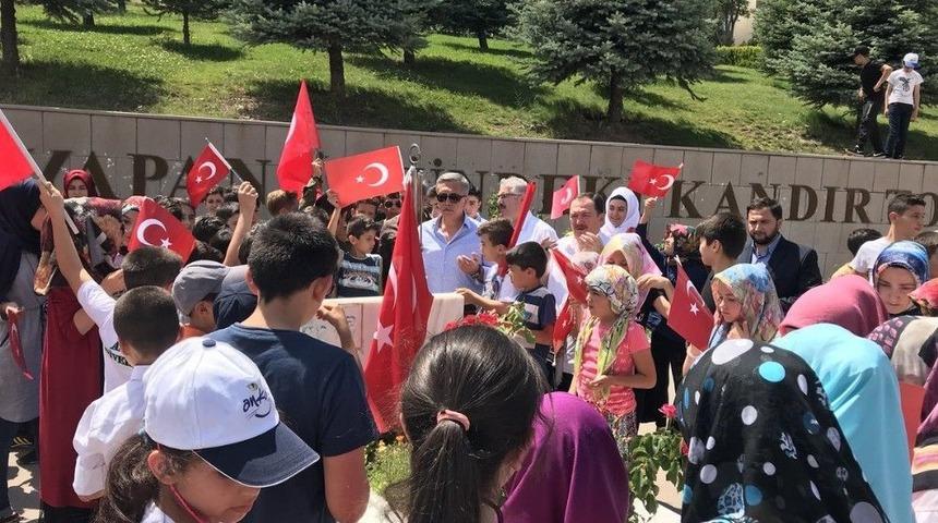 Pursaklar&rsquo;da 15 Temmuz&rsquo;da Şehitlik Ziyaret Edildi