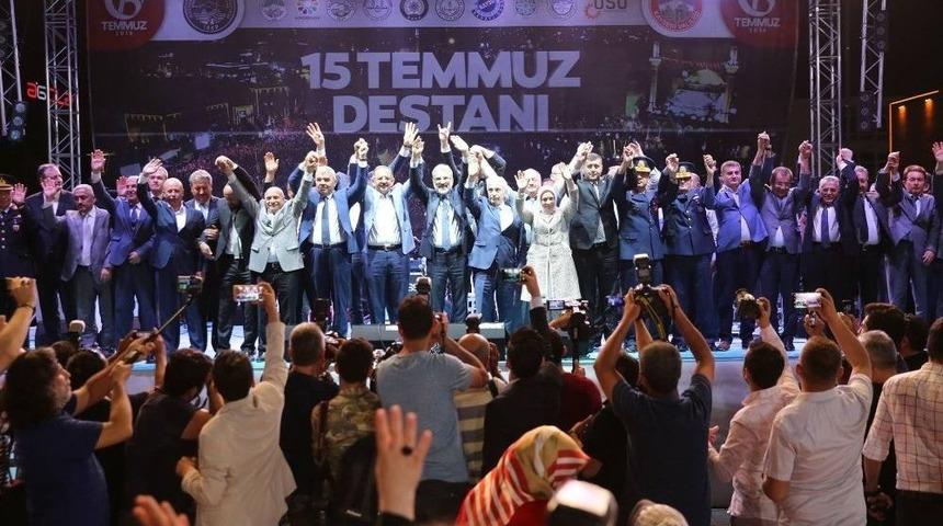 B&uuml;y&uuml;kkılı&ccedil;, "milletimiz, S&ouml;z Konusu Vatan Olunca Tek Yumruk Olduğunu D&uuml;nyaya G&ouml;sterdi"