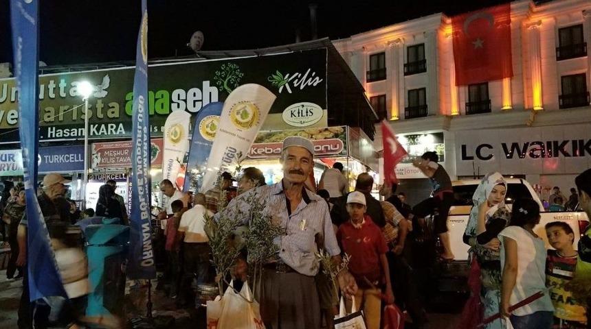 Demokrasi Şehitleri Anısına Bin Adet Zeytin Fidanı Dağıtıldı