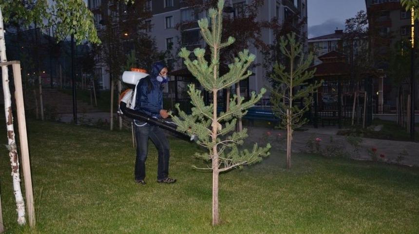 Paland&ouml;ken Belediyesi Park İla&ccedil;lama &Ccedil;alışmalarına Başladı