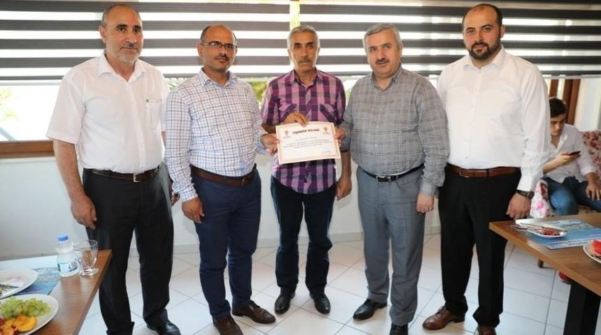 Başkan Baran&rsquo;dan Ak Parti Teşkilatlarına Teşekk&uuml;r Ziyareti