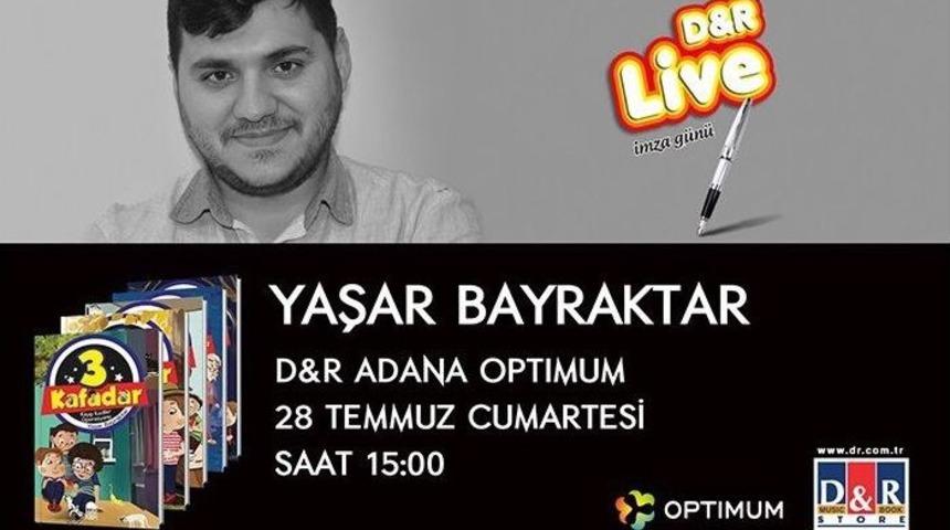 Yaşar Bayraktar Ve Yunus Efe G&ouml;&ccedil;er, Adanalı Okurlarıyla Buluşacak