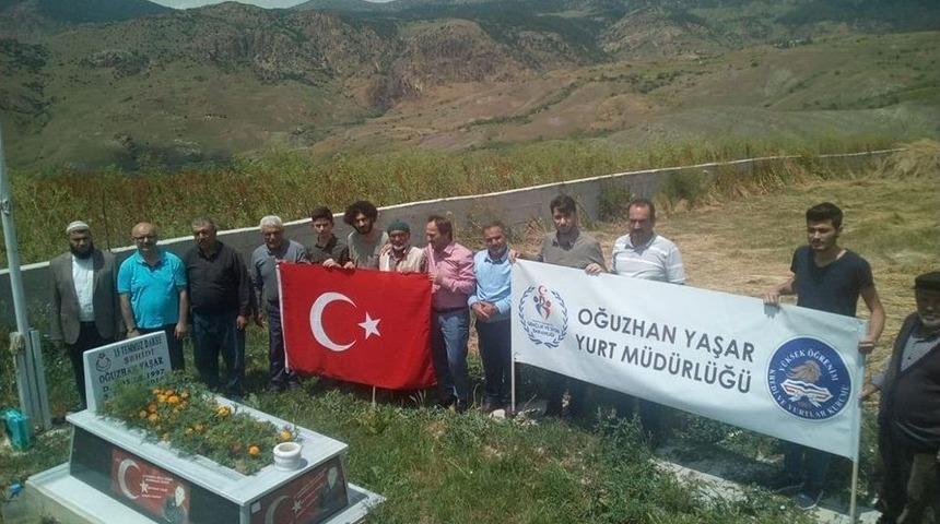 15 Temmuz Şehidi Mezarı Başında Anıldı