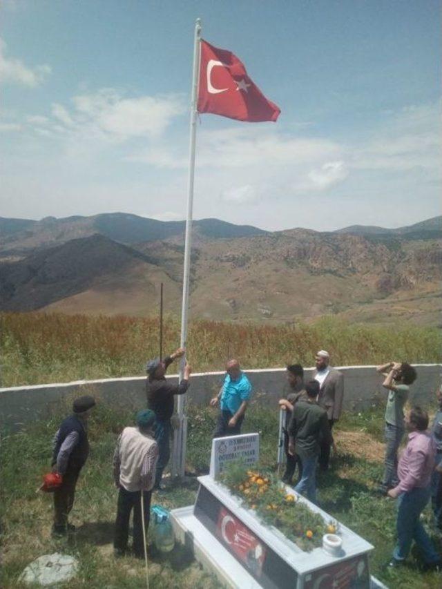 15 Temmuz Şehidi Mezarı Başında Anıldı