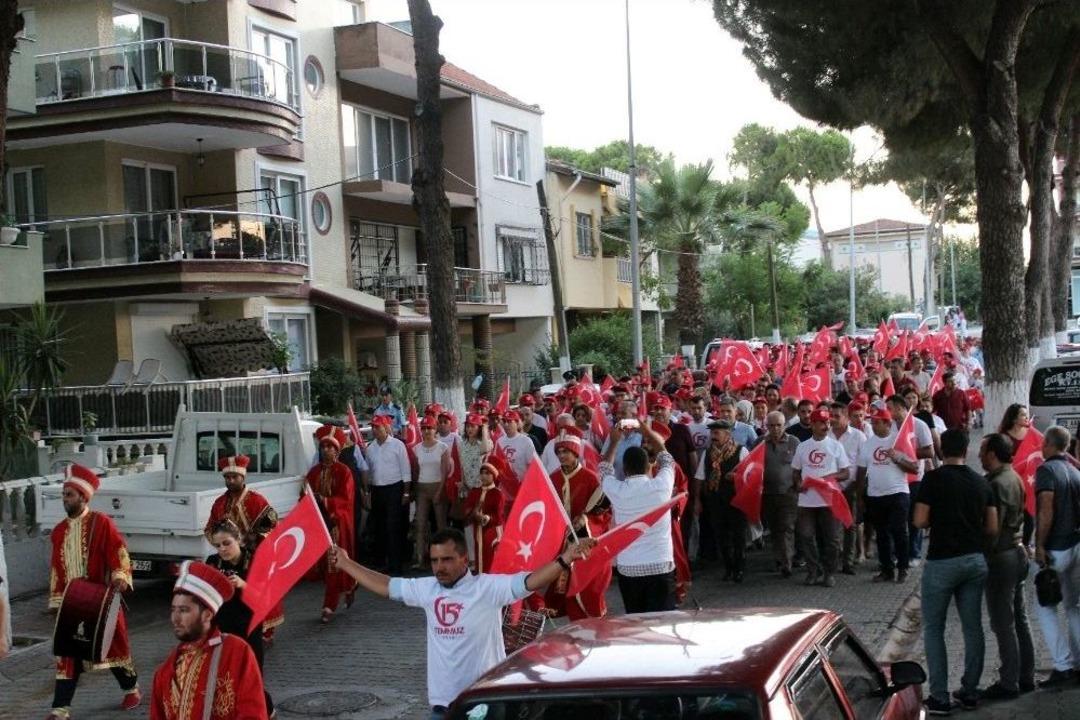 15 Temmuz Şehitleri Germencik&rsquo;te Anıldı