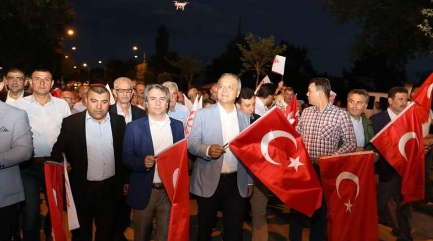 Başkan &Uuml;&ccedil;ok: "bu Topraklardan Asla Vazge&ccedil;meyeceğiz"