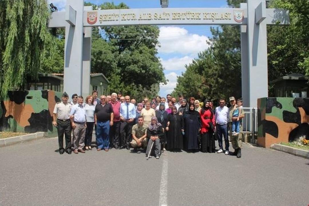 Kaymakamlık Ergene&rsquo;deki Şehit Ailelerini Buluşturdu