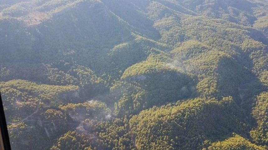 Serik’te Orman Yangını