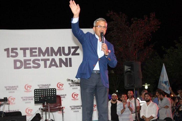 Gebzeliler, 15 Temmuz’un Gururunu Meydanlarda Yaşadı G4