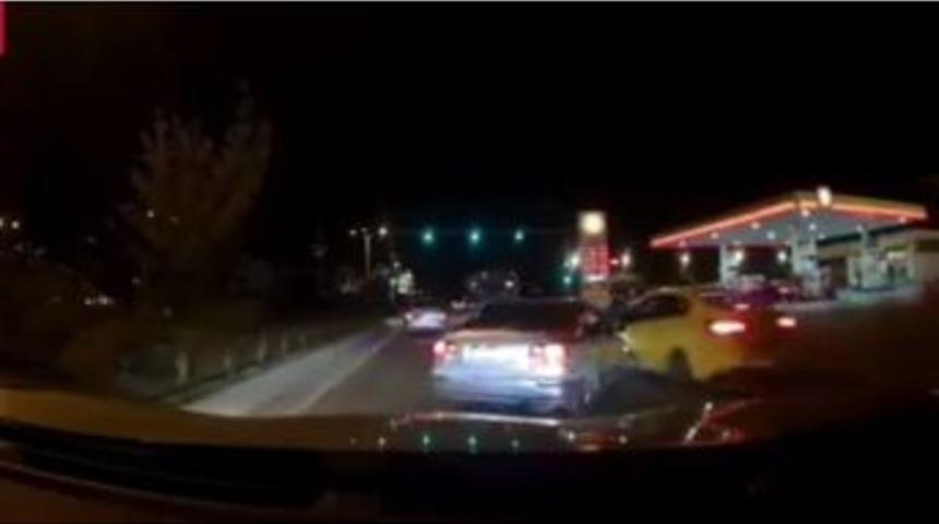 Kaza Anı Ara&ccedil; Kamerasına Yansıdı