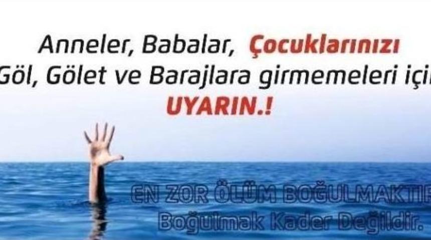 Afad’tan Boğulma Vakalarına Karşı Vatandaşa Uyarı