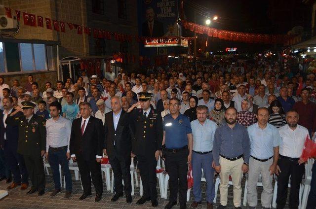 Orhanelililer 15 Temmuz Gecesi Yine Meydandaydı