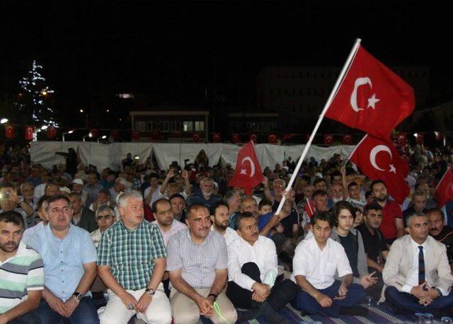 Seydişehir’de 15 Temmuz Demokrasi Ve Milli Birlik Günü