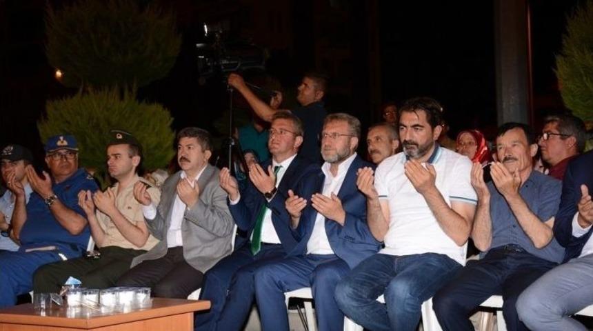 Gediz&rsquo;de &rsquo;15 Temmuz Şehitleri Anma, Demokrasi Ve Milli Birlik G&uuml;n&uuml;&rsquo; Kutlandı