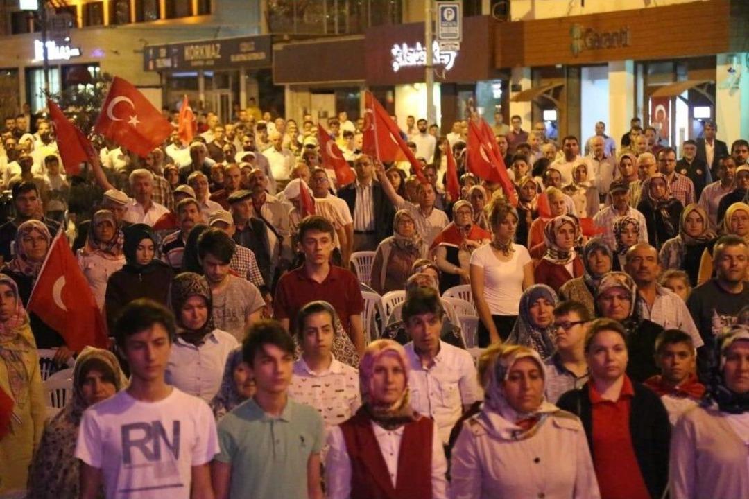 Beypazarı&rsquo;nda 15 Temmuz Anma Etkinlikleri D&uuml;zenlendi