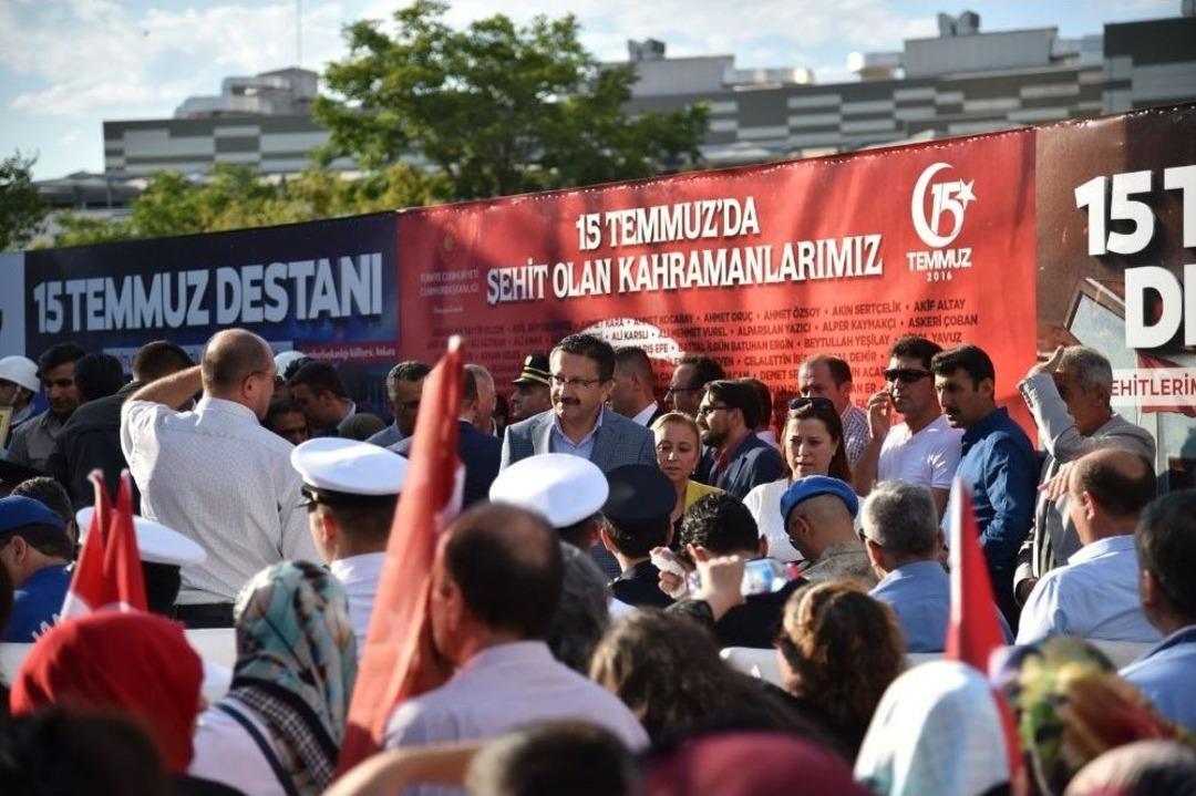 Başkan Tiryaki, 15 Temmuz Demokrasi Ve Milli Birlik G&uuml;n&uuml; Anma Programına Katıldı
