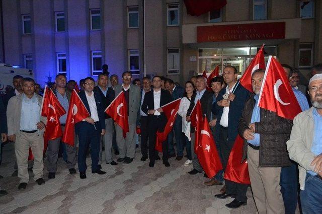 Altınyayla’da 15 Temmuz Şehitleri Anıldı