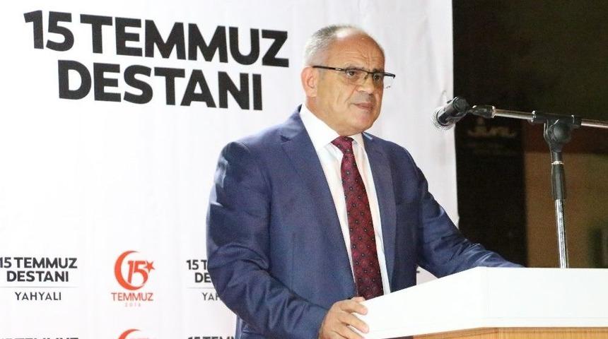 Yahyalı’da’15 Temmuz Ruhu’ Meydanlardaydı