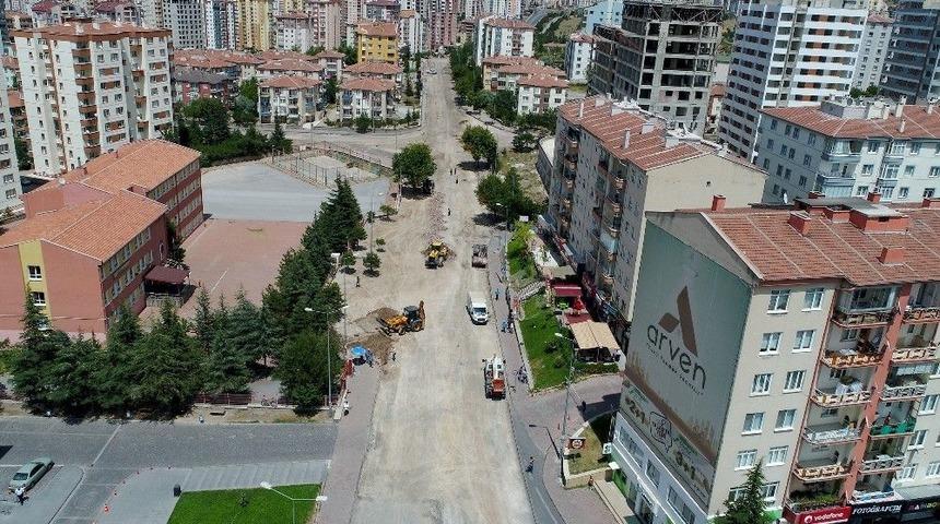 Başkan Palancıoğlu Yol &Ccedil;alışmalarını İnceledi