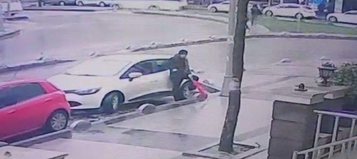 (özel) Esenyurt’ta "pembe Şemsiyeli Hırsız" Kamerada G1