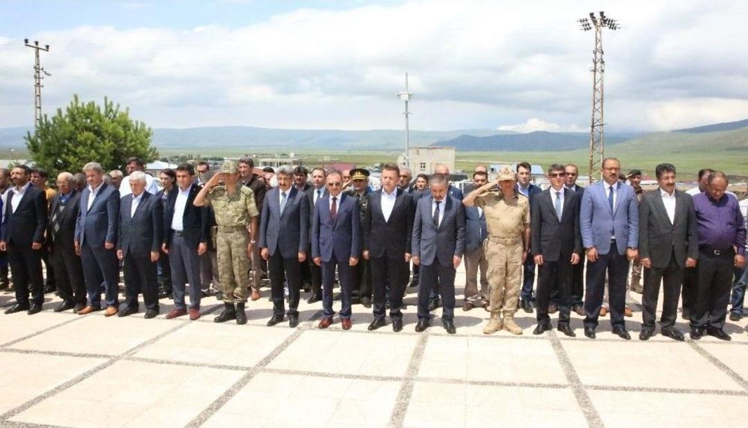 Rekt&ouml;r Prof.dr. Biber 15 Temmuz Şehitlerini Anma Programına Katıldı