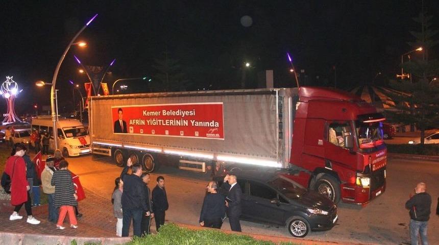 Afrin’e 120 Küçükbaş Hayvan Gönderildi