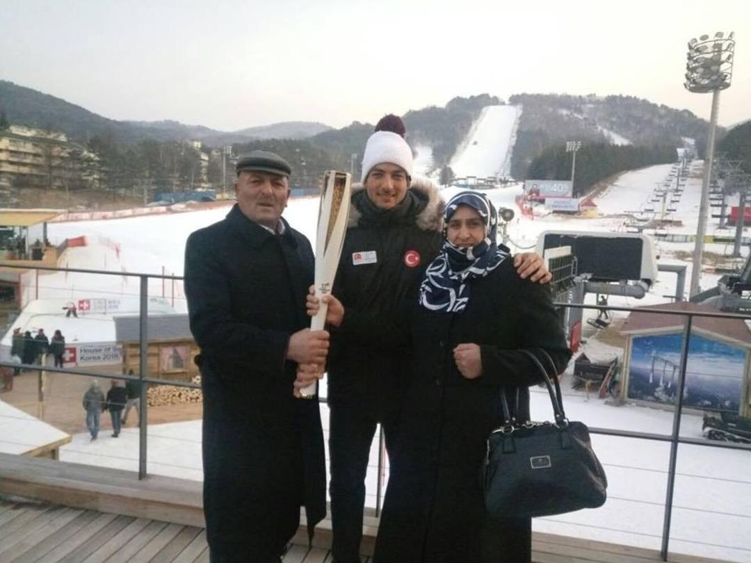 Milli Sporcu Hamza Dursun Olimpiyatlardan D&ouml;ner D&ouml;nmez Antrenmanlara Başladı