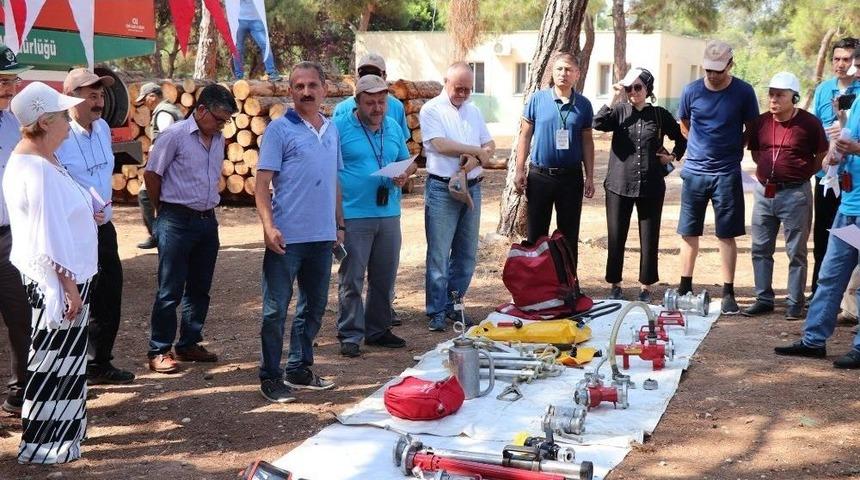 Mersin&rsquo;de 16 &Uuml;lkeden 29 Ormancıya &Ccedil;&ouml;lleşme Ve Yangın Eğitimi