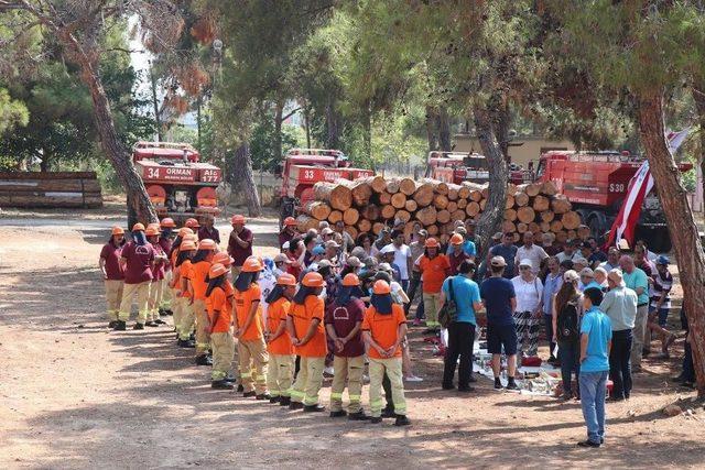 Mersin’de 16 Ülkeden 29 Ormancıya Çölleşme Ve Yangın Eğitimi