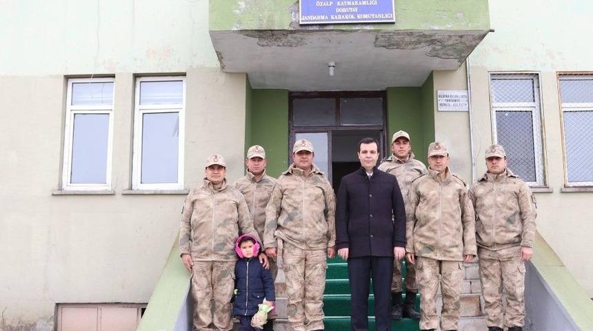 Kaymakam Vardar&rsquo;dan Mehmet&ccedil;iğe Moral Ziyareti