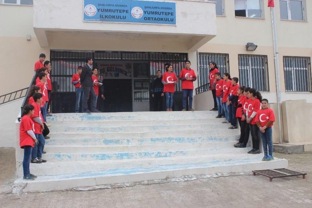 K&ouml;y Okulunda A&ccedil;ılan K&uuml;t&uuml;phaneye Şehidin Adı Verildi