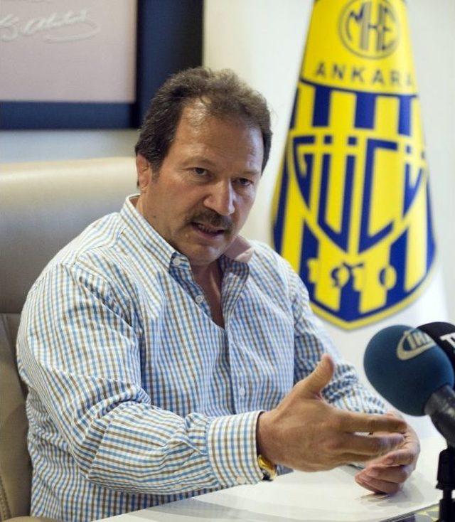 Ankaragücü Başkanı Yiğiner: “yenikent Stadyumu’nda Oynamak İstiyoruz”