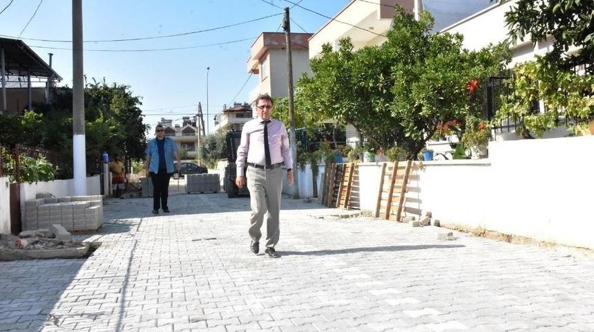 Edremit&rsquo;te Modern Caddeler Oluşturuluyor