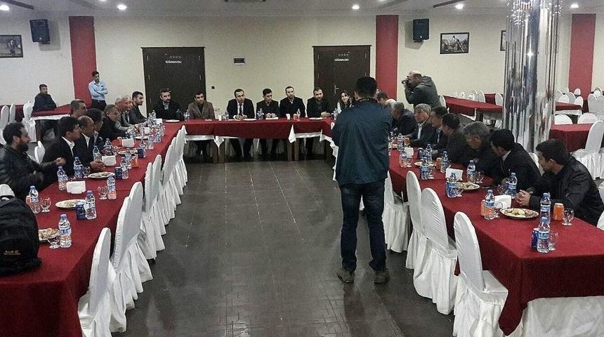 Dicle Elektrik, Şırnaklı Muhtarlarla Buluştu
