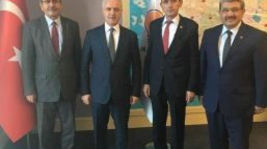 Başkanlar, Mustafa Ataş’ı Ziyaret Etti