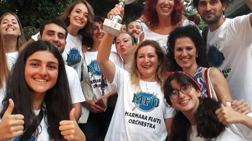 Marmara Flüt Orkestrası’na Uluslararası Ödül