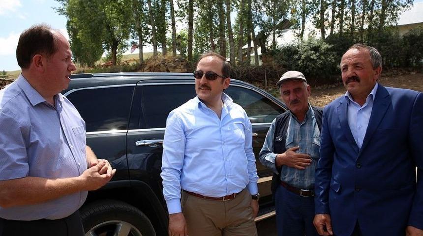 Vali Ali Hamza Pehlivan Yukarı Ve Aşağı Pınarlı Köylerini Ziyaret Etti