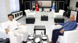 Rektör Karacoşkun İle Milli Eğitim Müdürü Yavuz Bir Araya Geldi