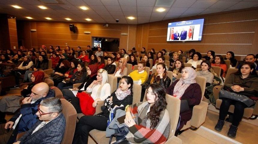 B&uuml;y&uuml;kşehir Personeline Protokol Eğitimi Verildi