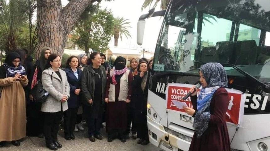 Vicdan Konvoyu Aydın&rsquo;dan Yola &Ccedil;ıktı