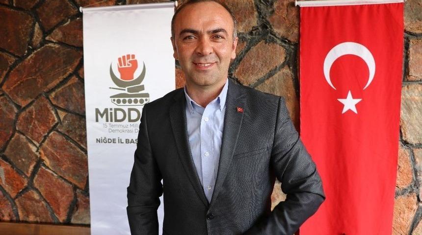 15 Temmuz Milli İrade Ve Demokrasi Derneği Başkanı Ali G&ouml;kkuş: