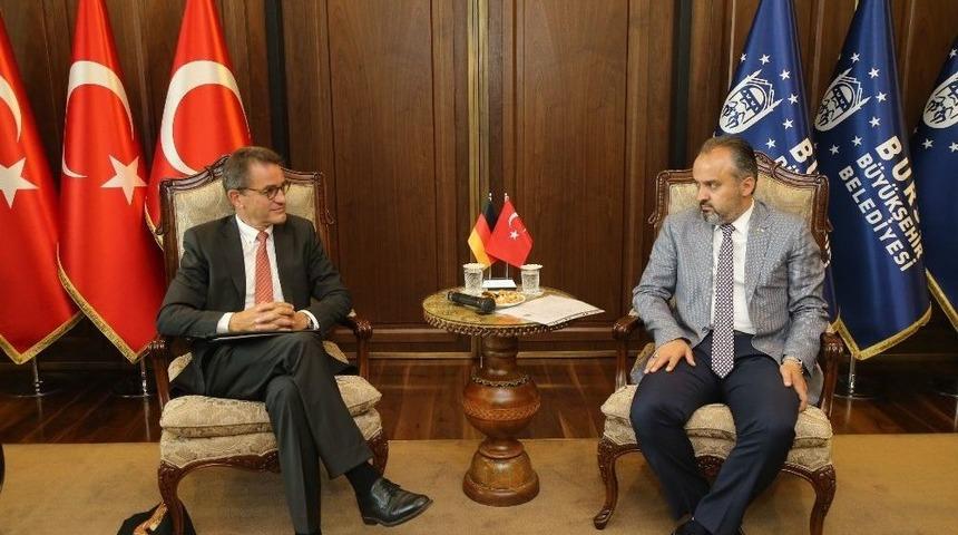 Alman Başkonsolos B&uuml;y&uuml;kşehir&rsquo;de