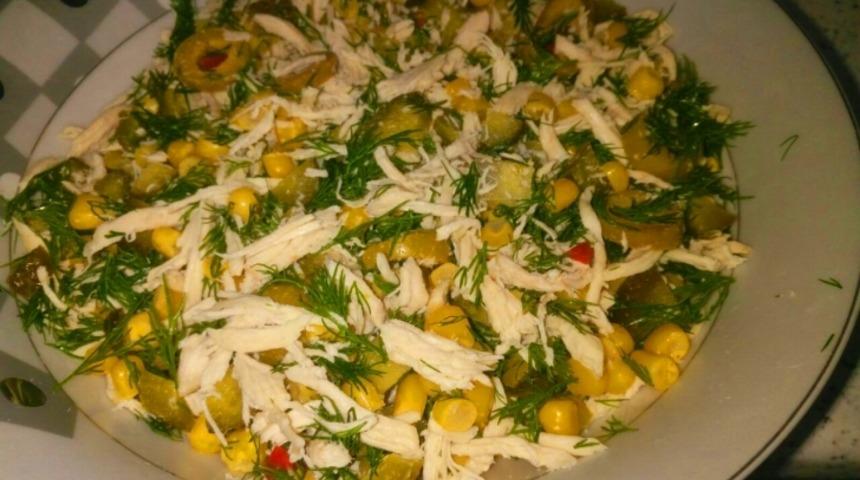 Arnavut Usulü Tavuk Salatası