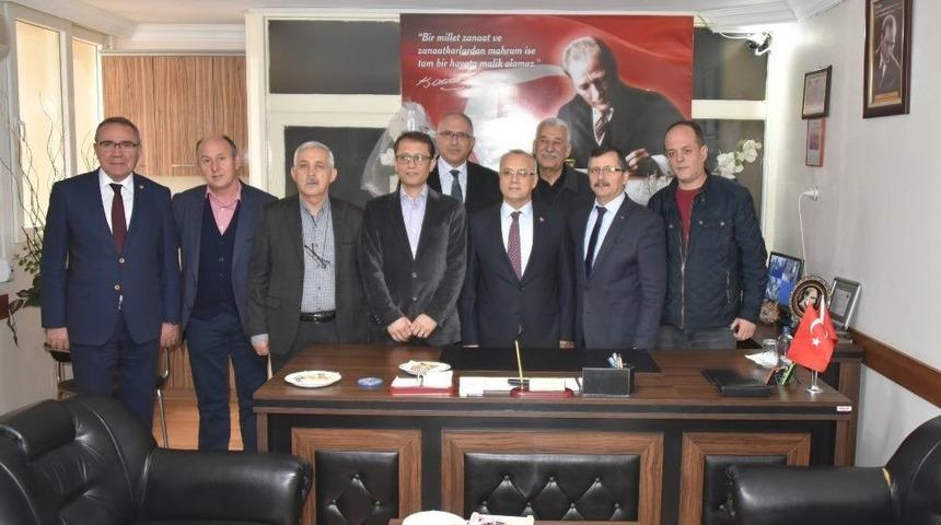 Başkan Kayda, Oda Başkanlarına Hayırlı Olsuna Gitti