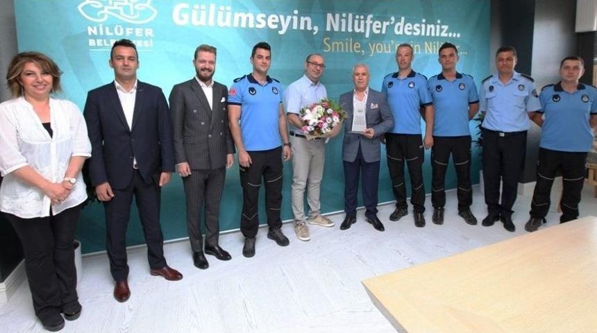 Bozbey&rsquo;e Bisiklet Desteği İ&ccedil;in Teşekk&uuml;r Plaketi