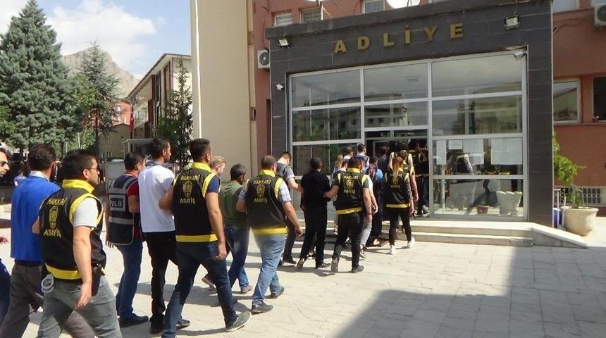 Sahte Rapor Operasyonunda G&ouml;zaltına Alınan 39 Kişi Adliyeye Sevk Edildi