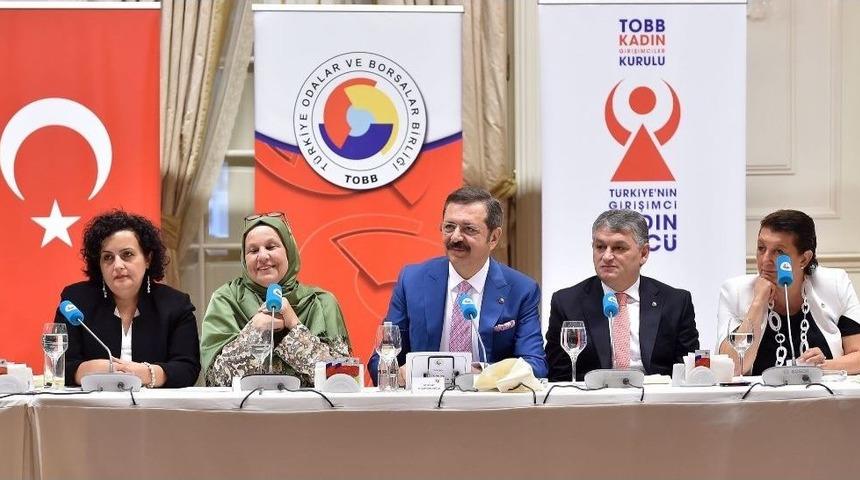 Ttso - Tobb Kadın Girişimcilerinden Hisarcıklıoğlu&rsquo;na Ziyaret