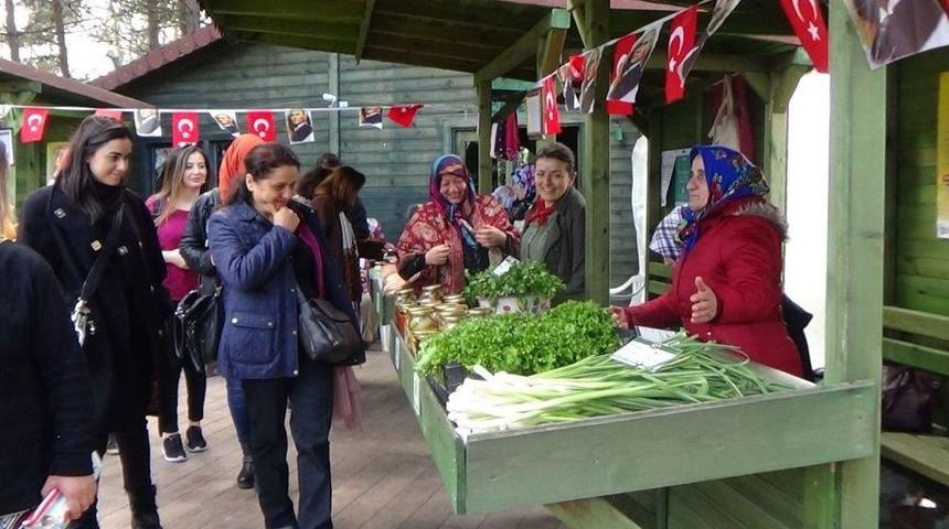 Organik K&ouml;yde &ldquo;kanser Farkındalık &Ccedil;alışması&rdquo;