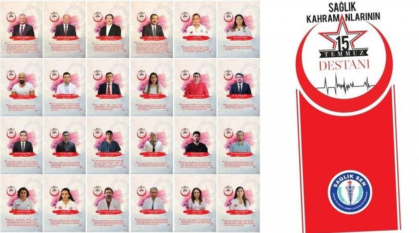 Sağlık &Ccedil;alışanlarının 15 Temmuz Destanı Kitaplaştırıldı