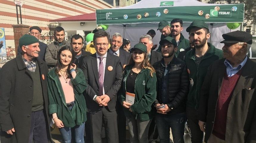 Iğdır&rsquo;da Yeşil Canlar Stant Kurdu